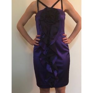 Rosette Cocktail Dress
